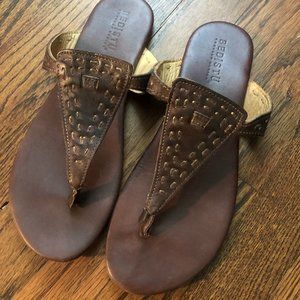 Bed Stu - Mira Leather Thong Flat Sandals - 11
